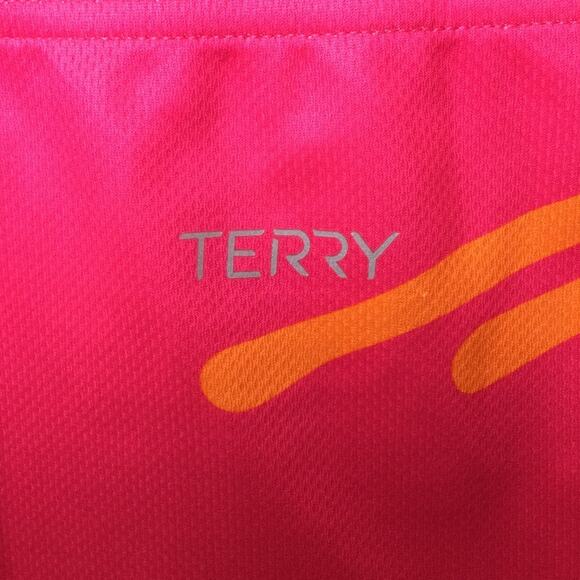 Terry Cycling Top Full Zipper Womens Large - Picture 3 of 6